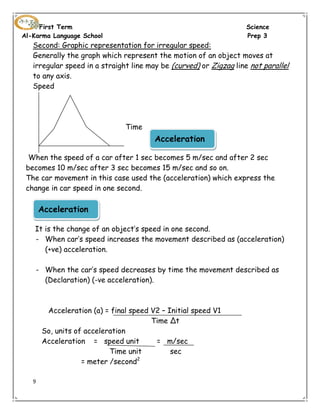 Science pp3 unit 1 | PDF