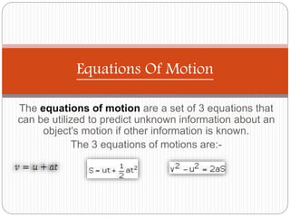 Equations Using Objects Science ppt | PPTX
