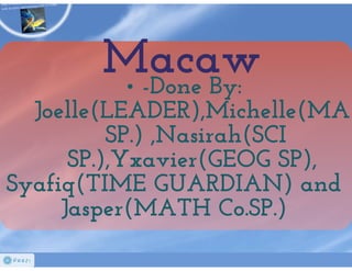 Science presentation