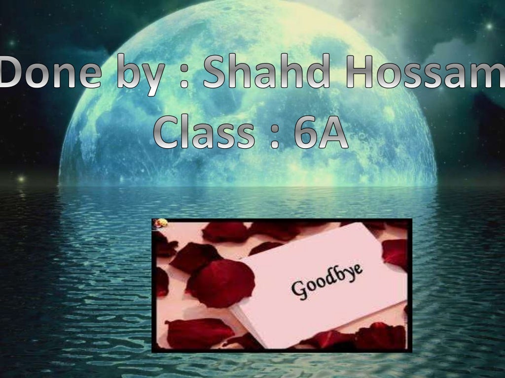 Science presentation