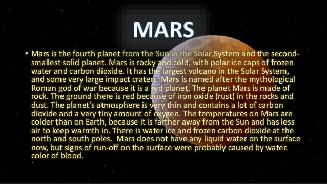Solar System Ppt Class 8
