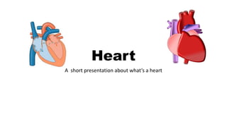 Heart
A short presentation about what’s a heart
 
