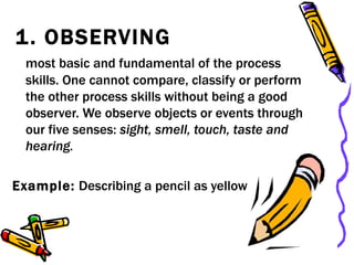 Science Process Skills | PPT