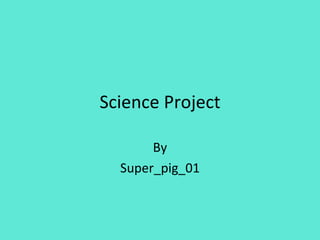 Science Project By Super_pig_01 