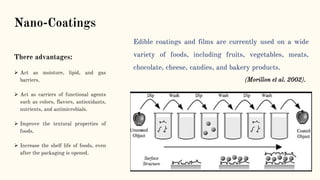 application of nanotechnology in food and dairy products | PPTX
