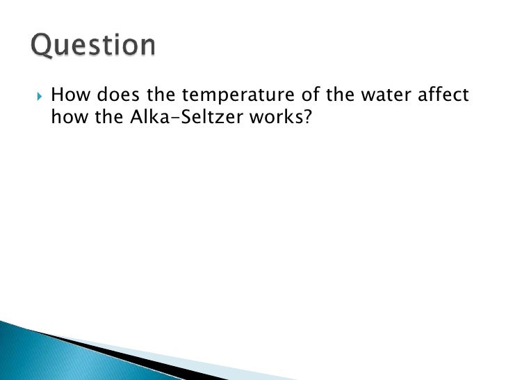 fast relief warm or cold how alka seltzer works