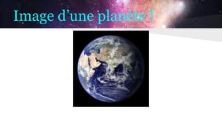Image d’une planète !
 