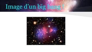 Image d’un big bang !
 