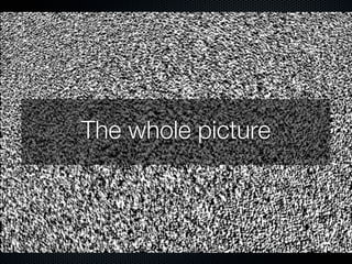 The whole picture
 