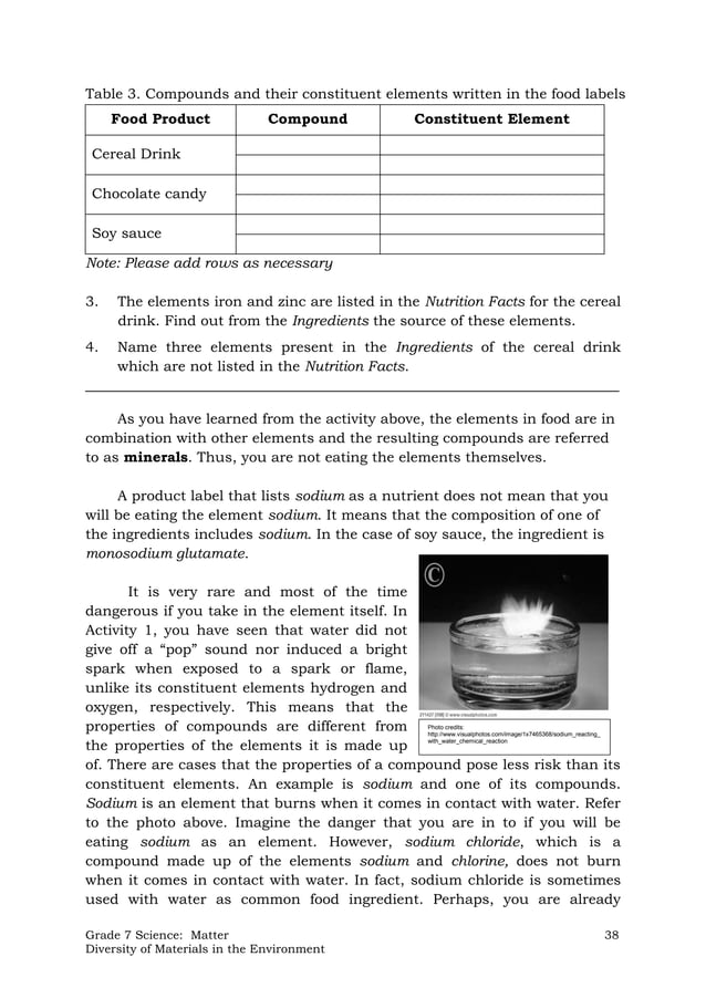 K TO 12 GRADE 7 LEARNING MATERIAL IN SCIENCE (Q1Q2)