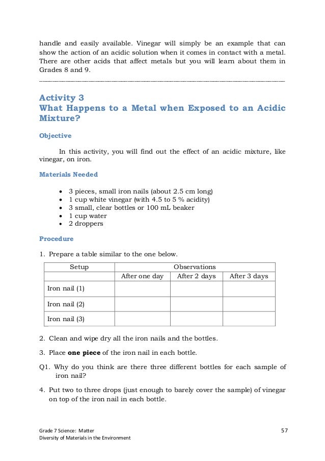 k to 12 grade 7 learning material in science q1 q2