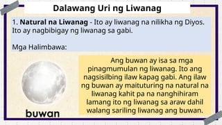 SCIENCE Q3 WEEK3 Pinagmumulan ng Liwanag | PPTX