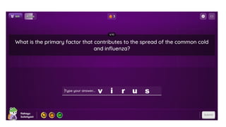 SCIENCE QUIZZIZ ANSWER REVIEW FOR GRADE 6.pptx