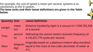 Force and Motion. Measuring time and distance | PPTX
