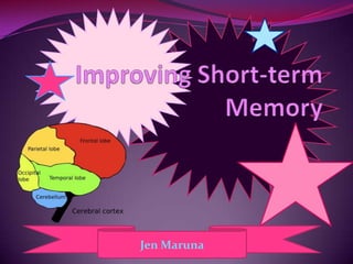 Improving Short-term Memory Jen Maruna 