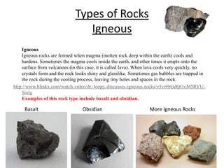 Science rocks | PPT