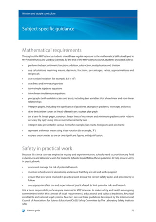 Myp Science Guide.pdf Sciences guide | PDF