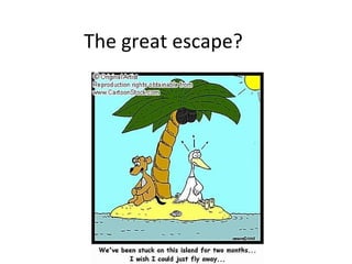 The great escape? 