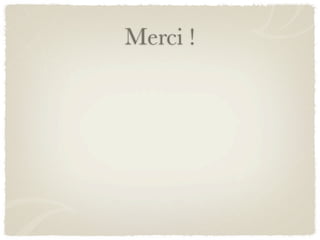 Merci !
 