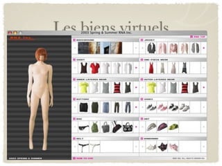 Les biens virtuels
 