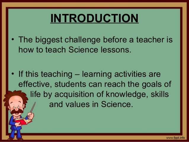 introduction in teaching learning in
