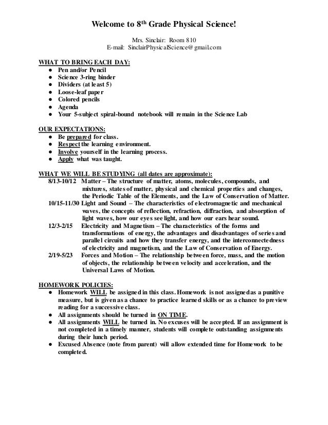 science-syllabus