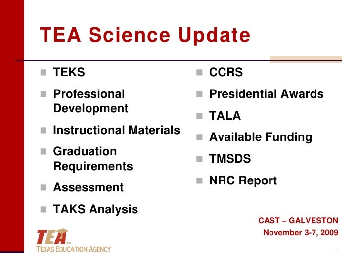 project based research teks tea