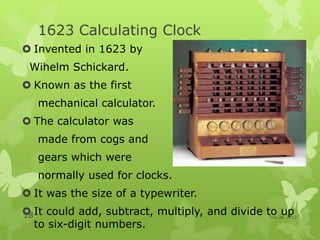History of Calculator | PPTX