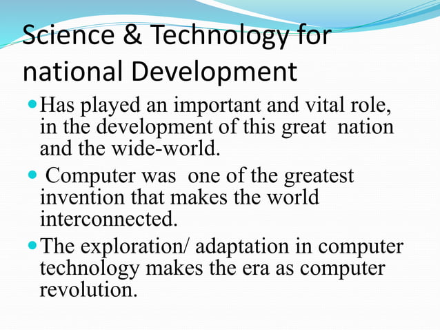 Science & Technology | PPTX