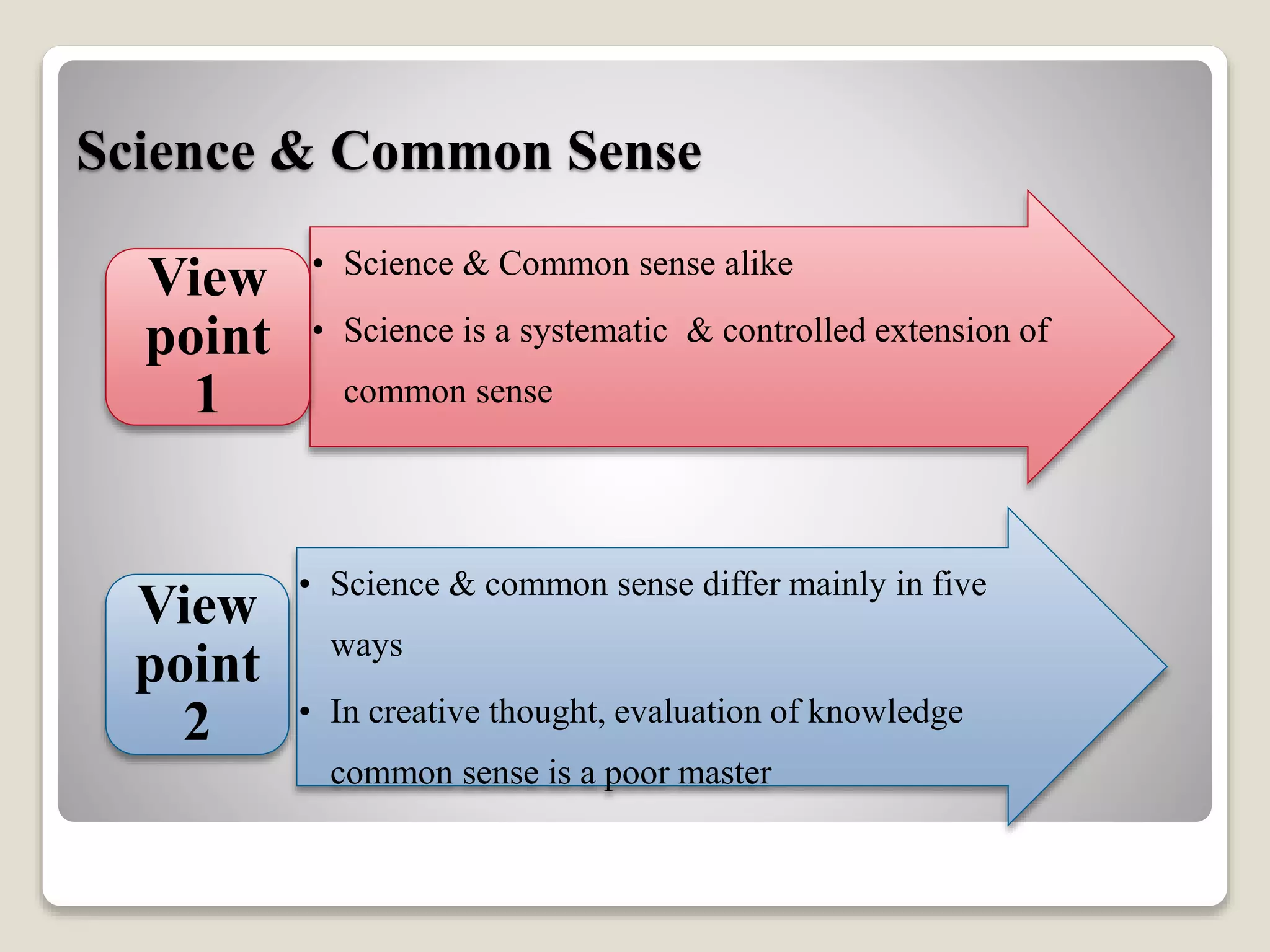 Science & the scientific approach | PPTX