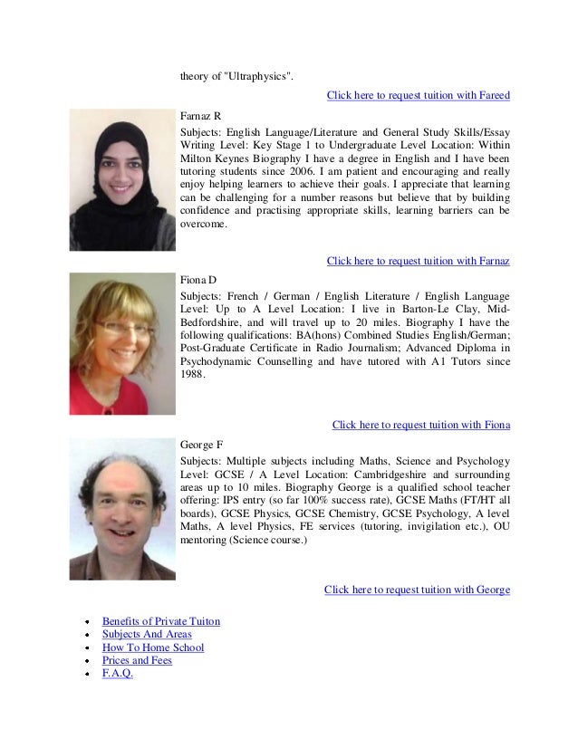 Science Tutor Milton Keynes Science Tutor Milton Keynes