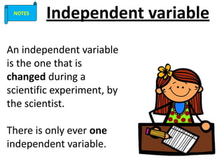Science Fair Project Introduction Example Independent Variable Introduction to Scientific experiment for grade 7 | PDF