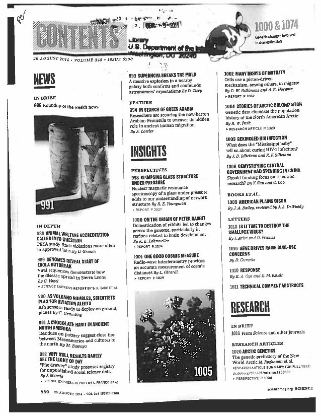 Science Update No 252 Oct 14