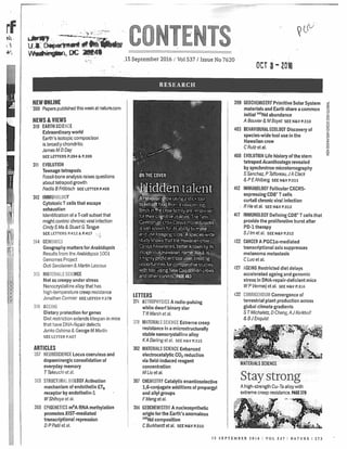 Science Update - No 277 - Nov 2016