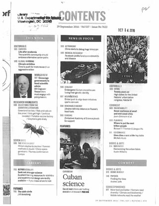 Science Update - No 277 - Nov 2016