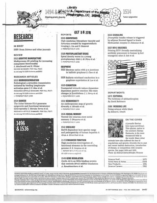 Science Update - No 277 - Nov 2016