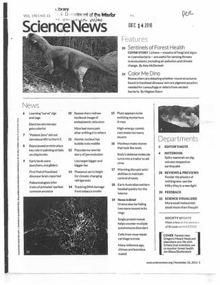 Science Update - No 279 - Jan 2017