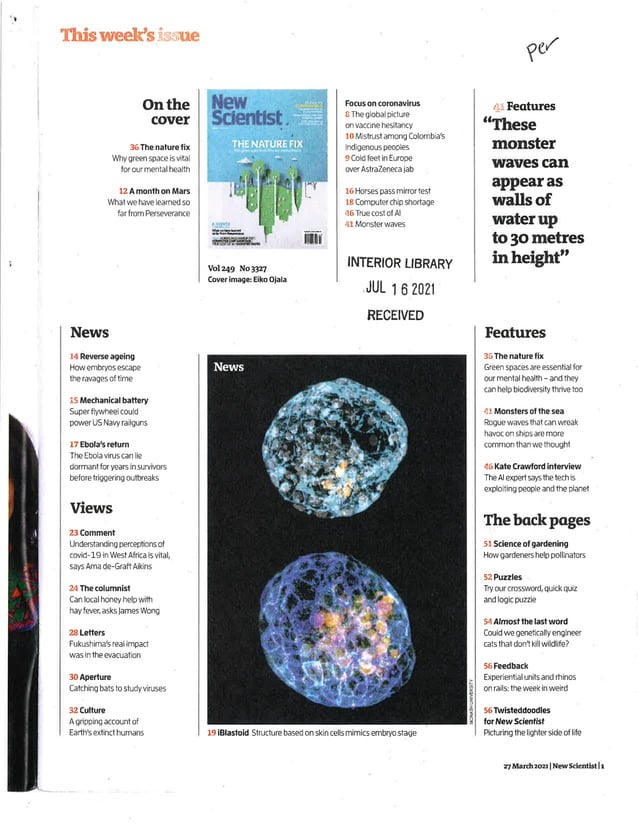 Science Update - No 333 - Aug 2021 | PDF