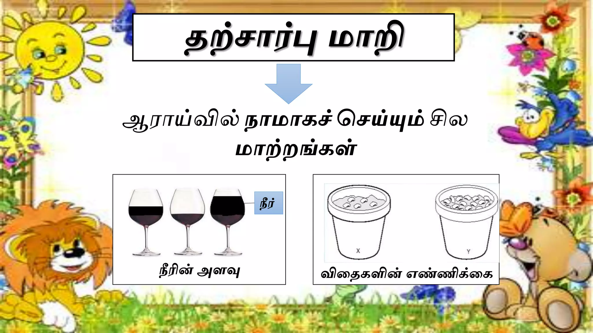 Science variables bbm in tamil | PPTX