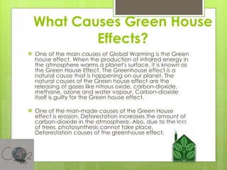 Greenhouse Effect Greenhouse Effect