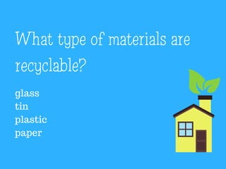 What ideas did Charlie and Lola have
about looking after our planet?
 