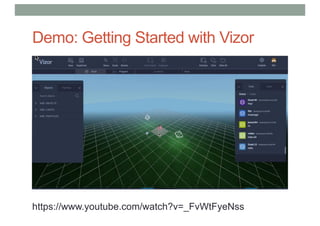 Demo: Getting Started with Vizor
https://www.youtube.com/watch?v=_FvWtFyeNss
 