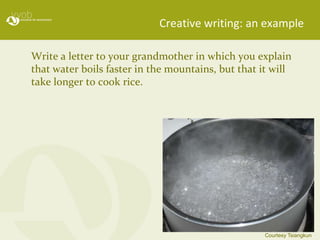 Improving science writing skills | PPTX