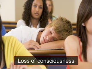 Loss of consciousness
 