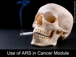 Use of ARS in Cancer Module



                              Am J Pharm Educ 2008;72(2):38.
 