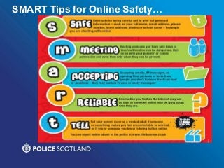 SMART Tips for Online Safety…
 