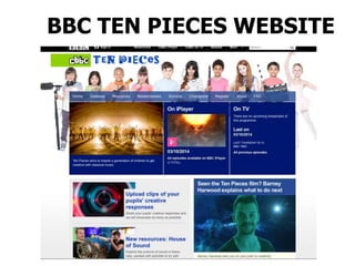 BBC TEN PIECES WEBSITE
 