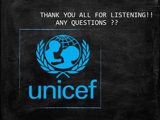 THANK YOU ALL FOR LISTENING!!
ANY QUESTIONS ??
 