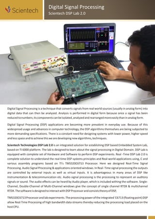 Scientech trainer kit catalog | PDF