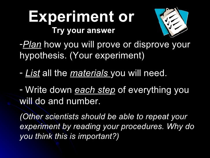 Scientific Method